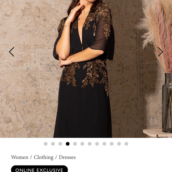 This is a Beautiful Dress from England. Hope & Ivy. Bought for wedding. NEW - Picture 3 of 4